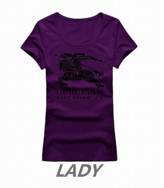 Burberry short round collar T woman S-2XL-019